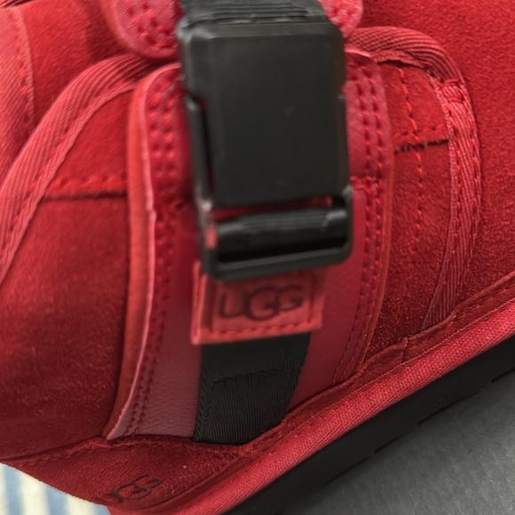 UGG Red Shoes Size 8 - Picture 4 of 6